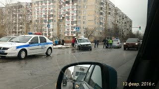 ДТП Белгород 13.02.16 ул. Буденого - ул.60 Лет Октября(Авария произошла 13 февраля 2016г. на пересечении ул.Буденого - ул.60 Лет Октября Произведение «ДТП Белгород..., 2016-02-13T11:21:18.000Z)