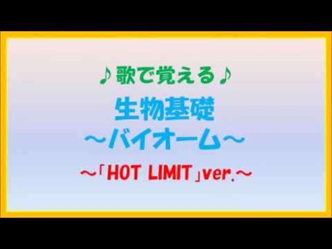 歌で覚える 生物基礎 バイオーム Hot Limitver Youtube