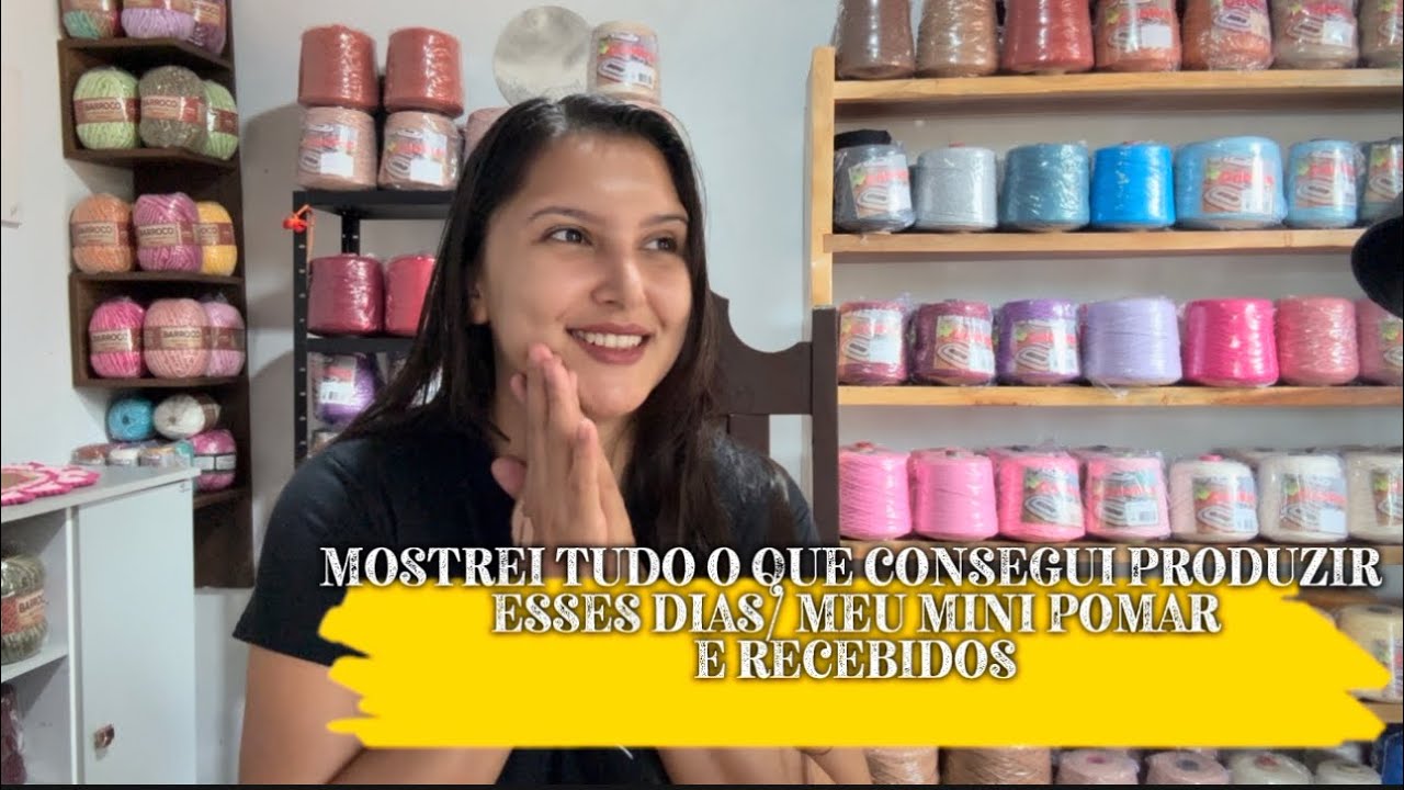 💥MOSTREI TUDO O QUE CONSEGUI PRODUZIR ESSES DIAS/ MEU MINI POMAR E RECEBIDOS🥰
