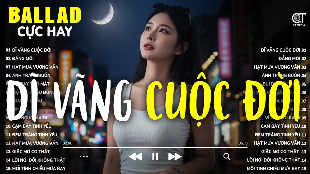 Dĩ Vãng Cuộc Đời - Nhạc Trẻ Ballad Hot Nhất 2026 - Tuyển Tập Những Ca Khúc Tình Yêu Buồn, Cực Suy