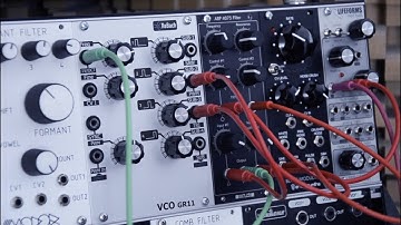 VCO GR11-Rebach/ARP4075 Filter-OlllAudio/Black Modulator-Erica Synths/Mod Tools-Pittsburgh Modular