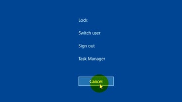 Customize Ctrl Alt Del options in windows