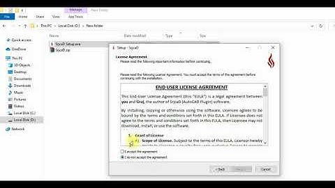 SrjcaD (AutoCAD Plugin) Software install