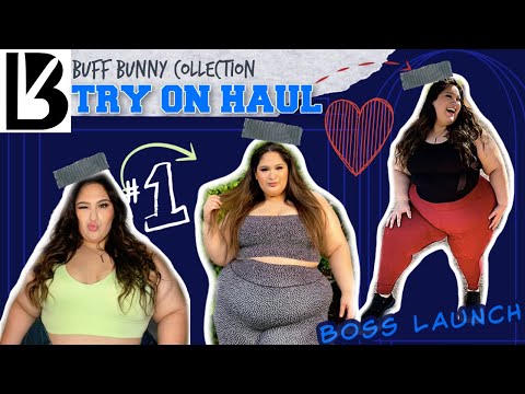 PLUS SIZE LEGGINGS HAUL & MORE  BUFFBUNNY COLLECTION:BOSS LAUNCH 