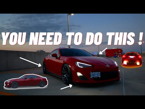 5 MODS THAT YOU NEED TO DO TO YOUR FRS/BRZ/86! *TRANSFORM YOUR CAR*