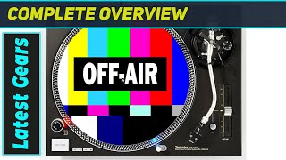 DJ Off Air 2 TV Test Pattern Slipmat: The Ultimate DJ & Vinyl Accessory