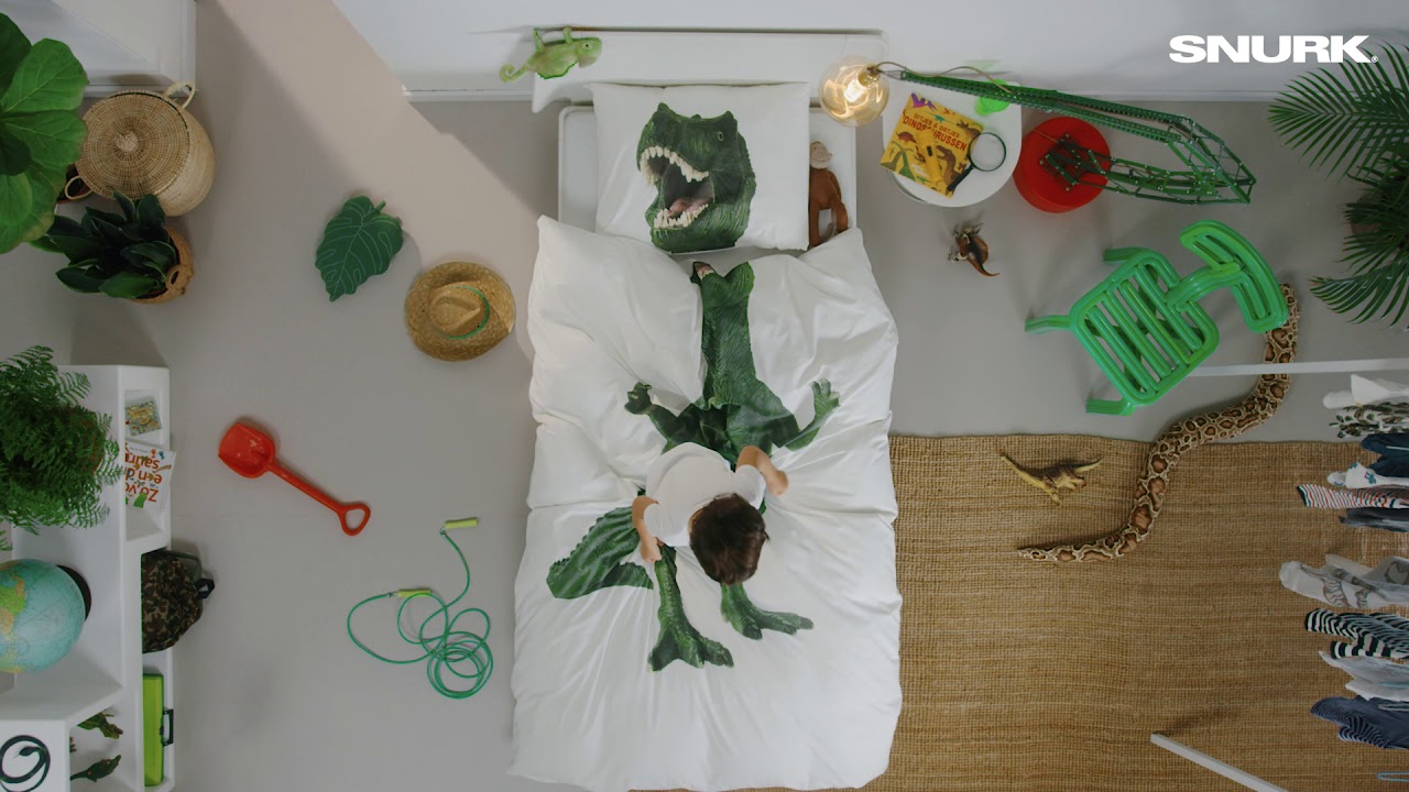 snurk dinosaur bedding