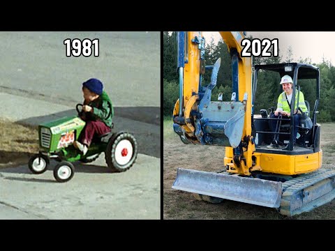 I traded jobs with a backhoe operator