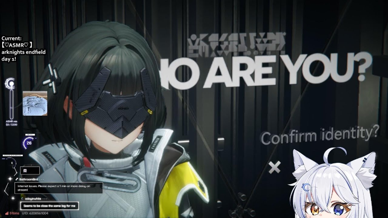 💦ASMR 💦 i-im back. and in EndField...💙 VOD 01232026 part 1