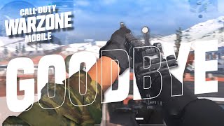 Goodbye | COD WARZONE MOBILE MONTAGE | IPAD MINI 6