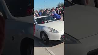 Show Organizer Gets TRIGGERED When 370Z Owner Tries To Burn Rubber!