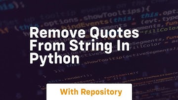 remove quotes from string in python