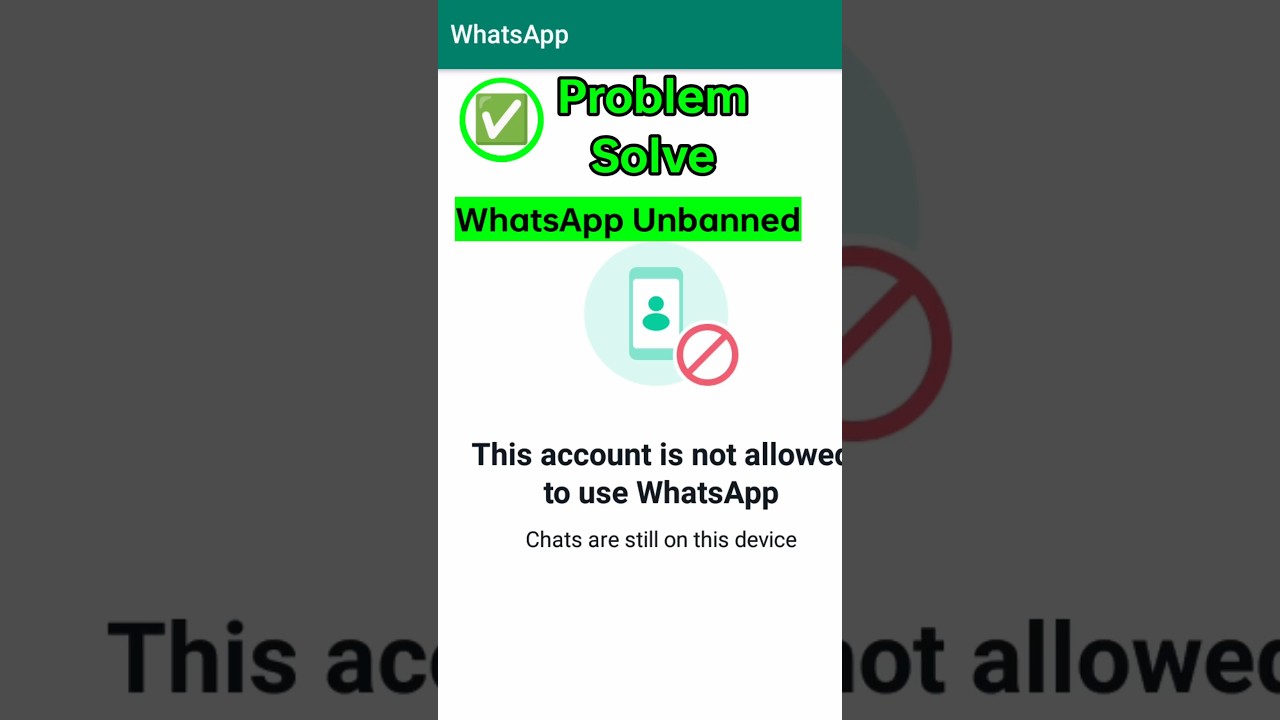 Whatsapp Banned My Number Solution | How to unbanned whatsapp number | Whatsapp ban my number | 2023