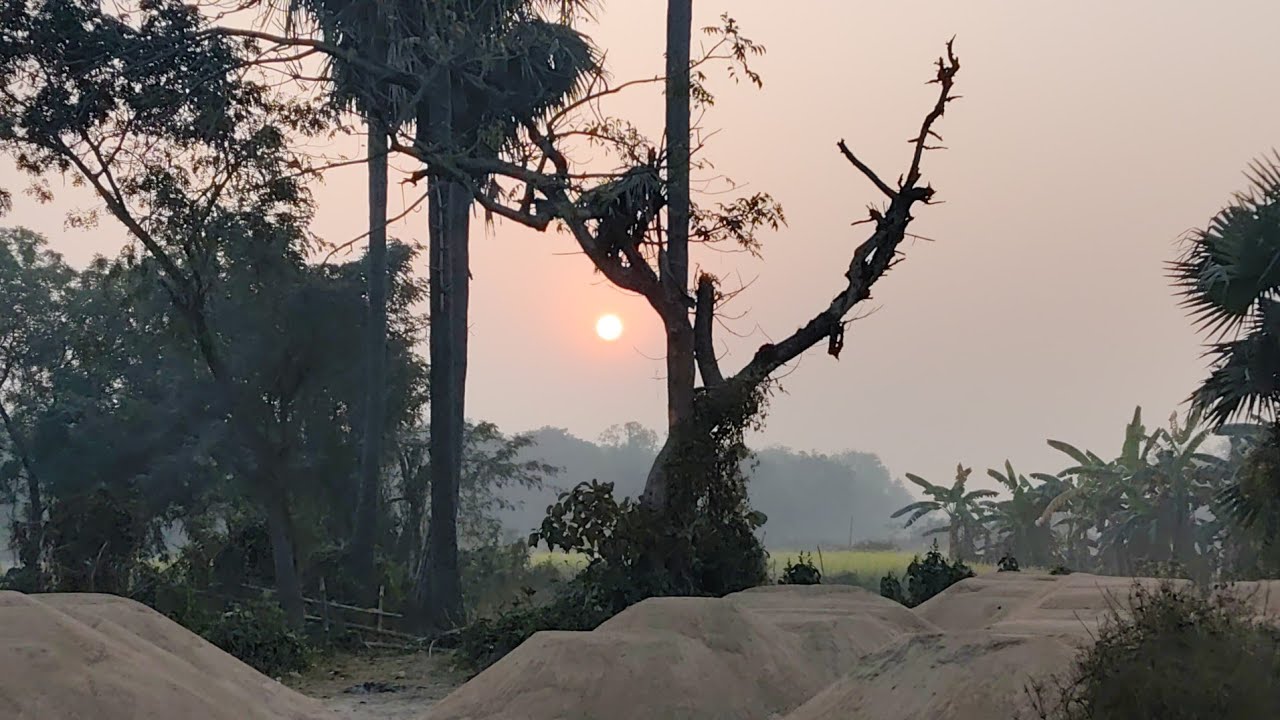 মকর সংক্রান্তির ভোর | নদীর ঘাটে মকরস্নান 