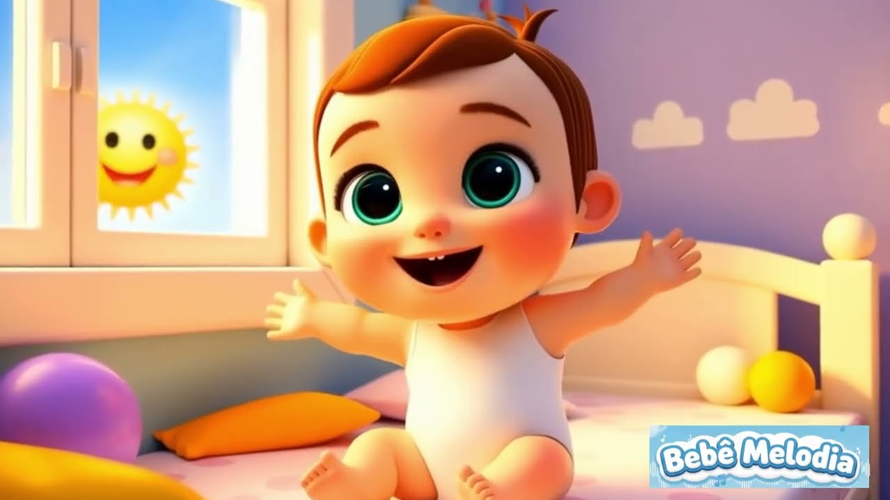 Dia Feliz 🌈🎵 | Música Infantil Animada (10 MIN) | Bebês e Crianças (0–4 anos)