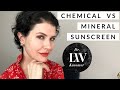 pyisical sunscreen vs mineral sunscreen- all details with Dr Liv✔︎