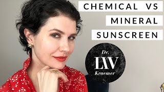 pyisical sunscreen vs mineral sunscreen- all details with Dr Liv︎