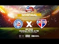 BAHIA 1 x 0 BAHIA DE FEIRA | SEMIFINAL | PARTIDA COMPLETA | #BaianãoNaTVE