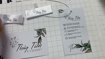 Mác Vải Gắn Cổ Áo, Tag Giấy Treo Hướng Dẫn Sử Dụng, Dây Treo Thẻ Bài cho shop GIÁ RẺ - 0971.064.768