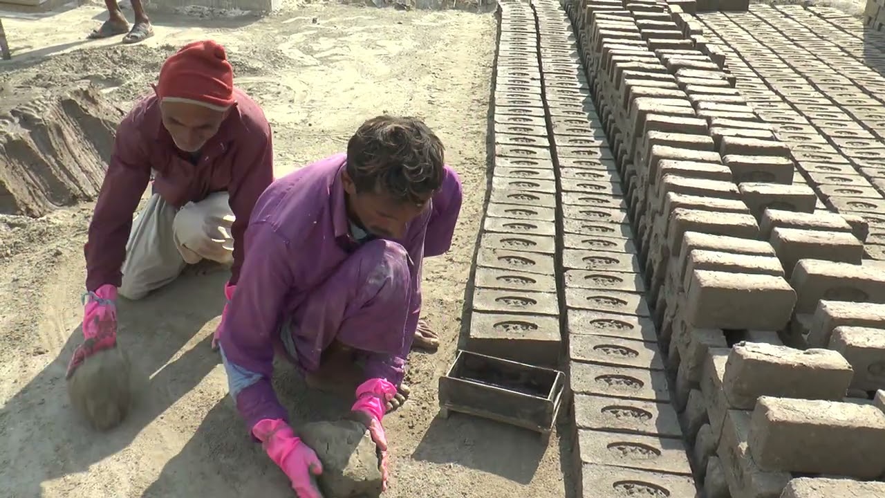 Lime zero carbon bricks manufacturing V 9