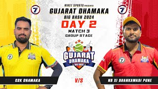 CSK DHAMAKA VS NB AWADH DHANKWADI PUNE MATCH AT GUJARAT DHAMAKA BIG BASH 2024