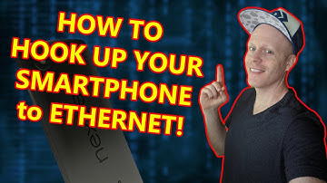 HOW TO HOOK UP YOUR SMARTPHONE TO ETHERNET! GET FASTER INTERNET THROUGH A WIRED CONNECTION ON PHONES