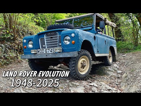 EVOLUTION OF LAND ROVER 77 Years Of 4x4 LEGENDS Series 1 Range Rover Discovery 