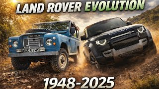 EVOLUTION OF LAND ROVER: 77 Years Of 4x4 LEGENDS series 1 - Range Rover -discovery @ALL_4_WHEELS