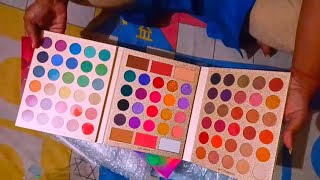 ||UCANBE preety all set || eyeshadow palette Honest review || 👇👇👇 subscribe for more||