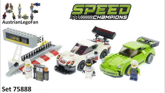  LEGO Speed Champions Porsche 911 RSR and 911 Turbo 3.0