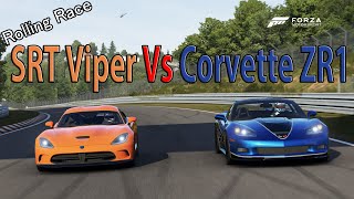 Forza Motorsport 6 - DRAG RACE: Corvette ZR1 Vs SRT Viper GTS