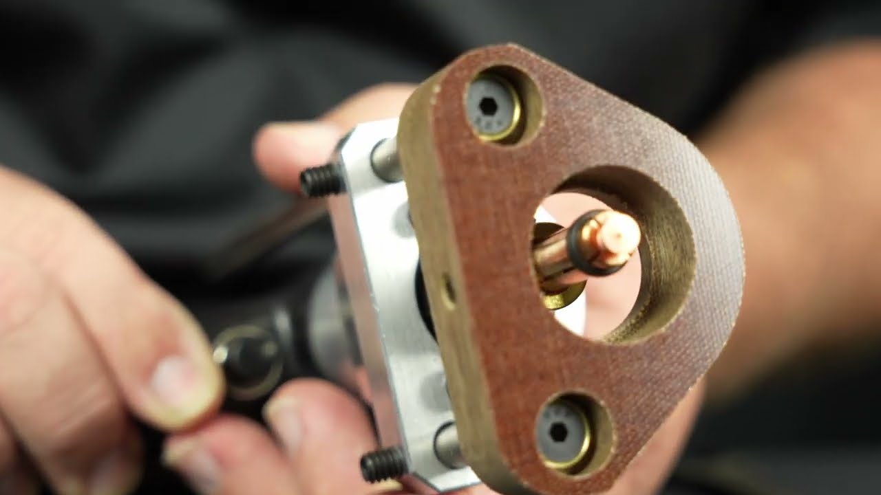 Stud Gun Setup Using B Type Collets in a Euro Shaft