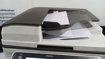 How to Check ADF free Run Ricoh