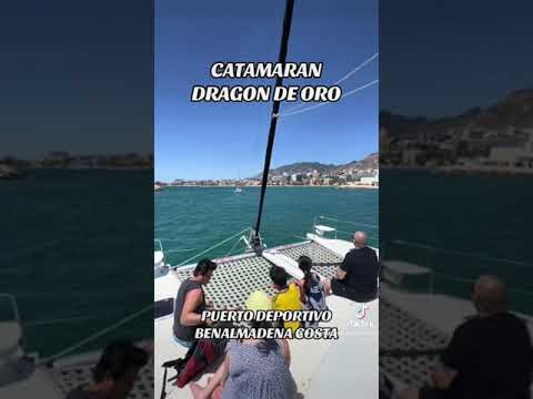 Paseo en Catamaran Dragon de Oro, Puerto Deportivo Benalmadena Costa. ☀️⛵️⛵️⛵️☀️