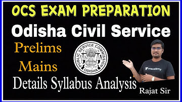 OAS Exam Details Syllabus || OCS Exam 2023 || OPSC OAS || Banking with Rajat