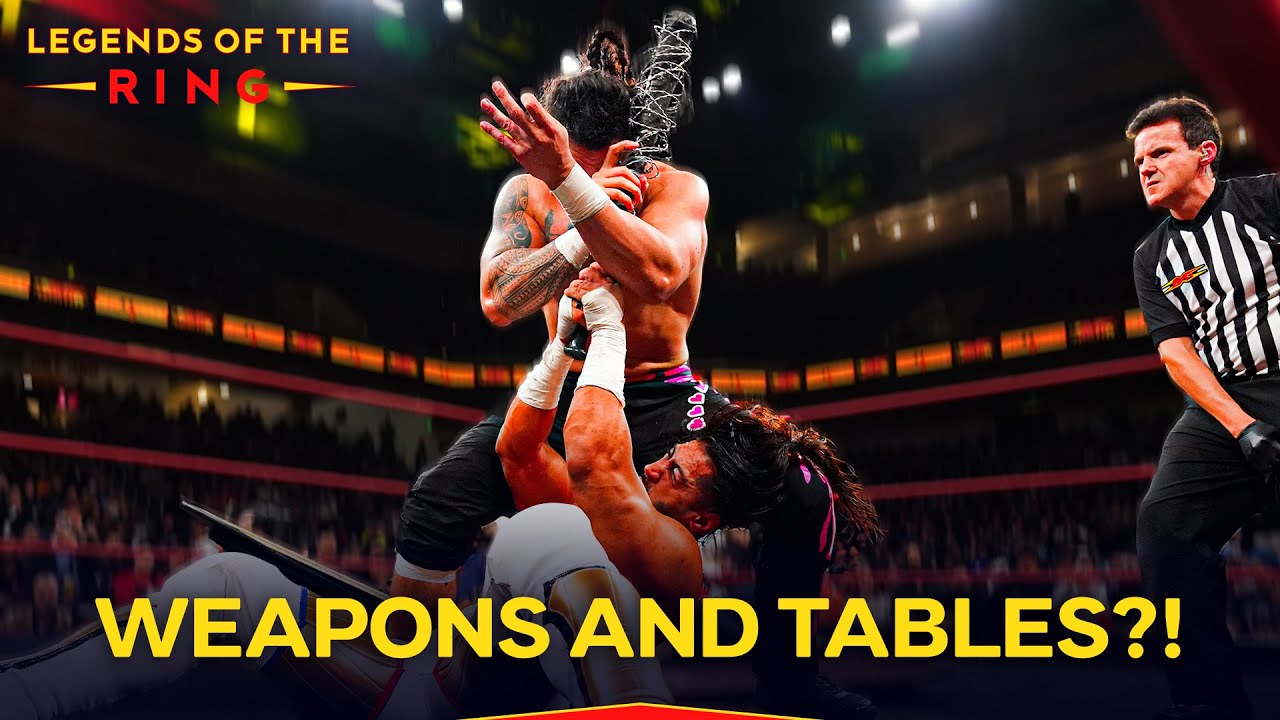 This Wrestling Showdown Got Very Violent, Very FAST!