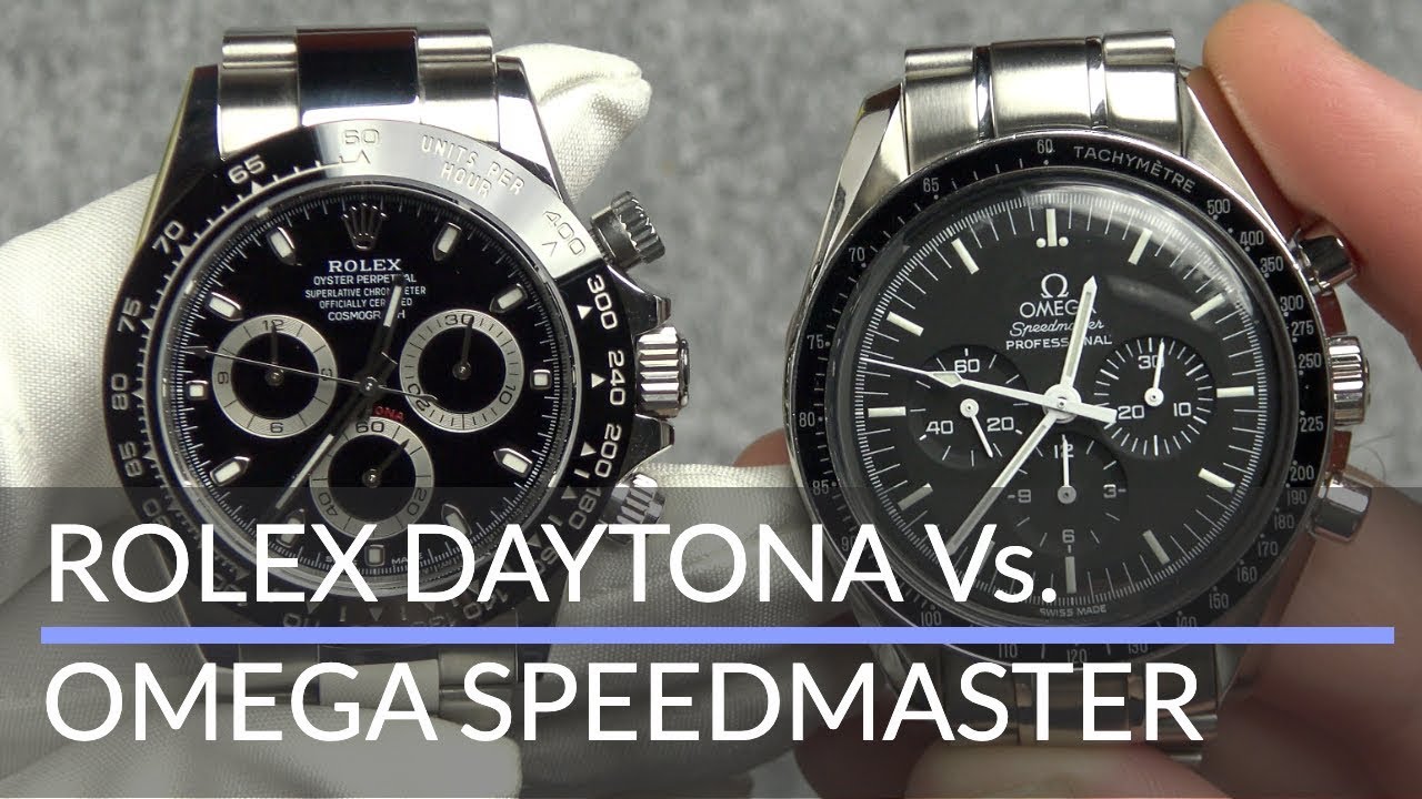 Rolex Daytona vs Omega Speedmaster 