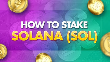 How To Stake Solana (SOL) + Setup SolFlare Wallet