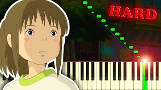 ONE SUMMER'S DAY from SPIRITED AWAY - Piano Tutorial chords