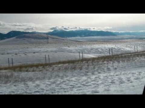Bing Crosby's Silver Bells and Montana Scenery