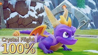 Spyro The Dragon Remastered | Crystal Flight 100% Walkthrough