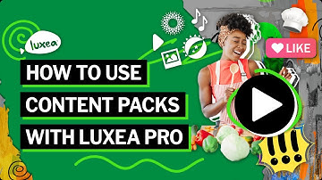 LUXEA Pro Video Editor 7 - Content Packs