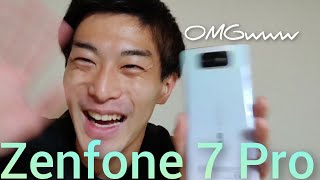 2021年はZenfone 7 Proと生きていきます。開封してカメラ動作確認。世界初トリプルフリップカメラ搭載SIMフリーハイエンドVlogスマホです。Hello ASUS.