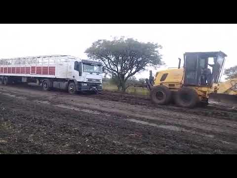 Así está la ruta 28 que une Feliciano con Sauce, Corrientes