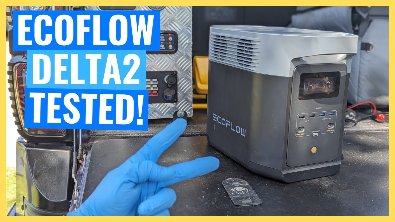 New ECOFLOW DELTA2 | Full OVERVIEW and TEST | All In One Power