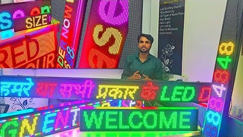 Led Scrolling Display Manufacturer #advertising #led #led board #pixelart #mumbai Cont.7268884848