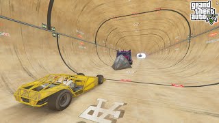 Cars Vs Cars in Tunnel 999.8888% People Need Milk After This Race in GTA 5!