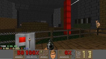 Doom II — Abyssal Speedmapping Sessions 69 Part 1 — Map 09 UV-Pacifist in 0:37