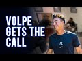 Anthony Volpe Gets the Call | New York Yankees image