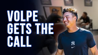 Anthony Volpe Gets the Call | New York Yankees